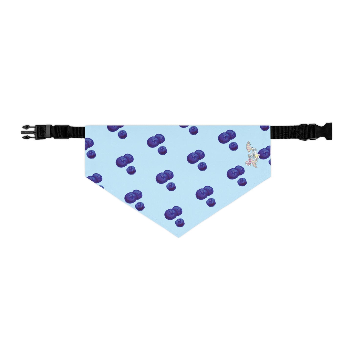 Blueberry Pet Bandana Collar