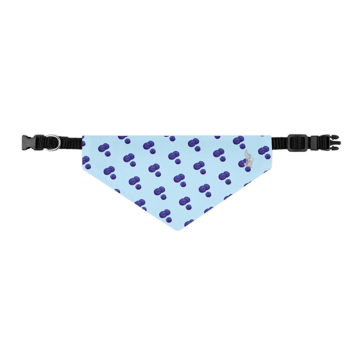 Blueberry Pet Bandana Collar