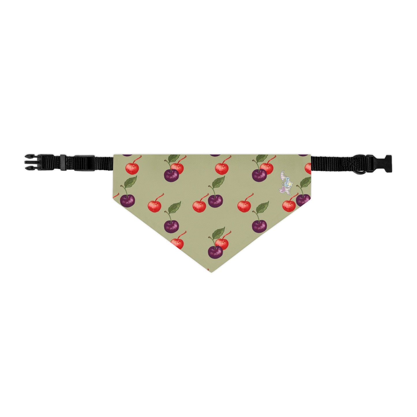 Cherry Pet Bandana Collar