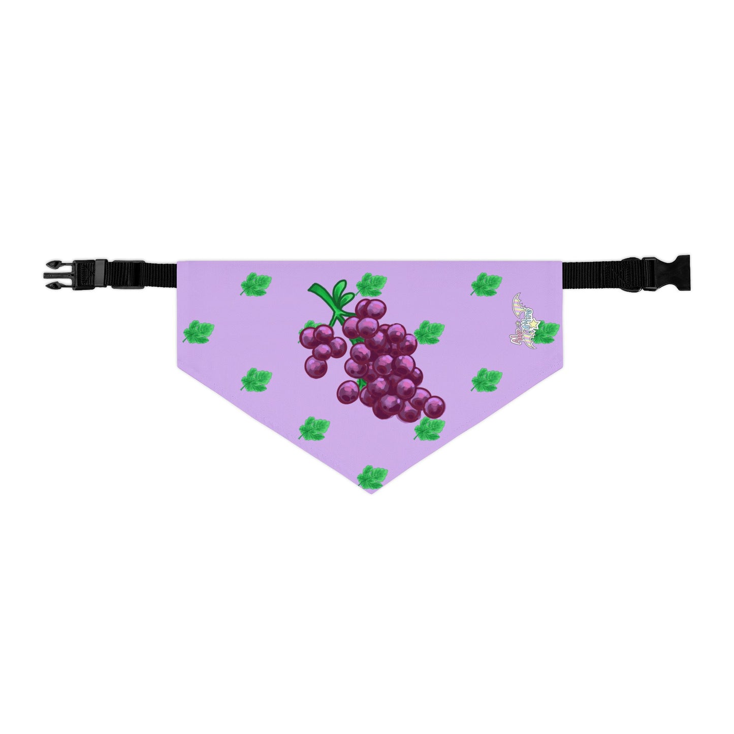 Grape Pet Bandana Collar