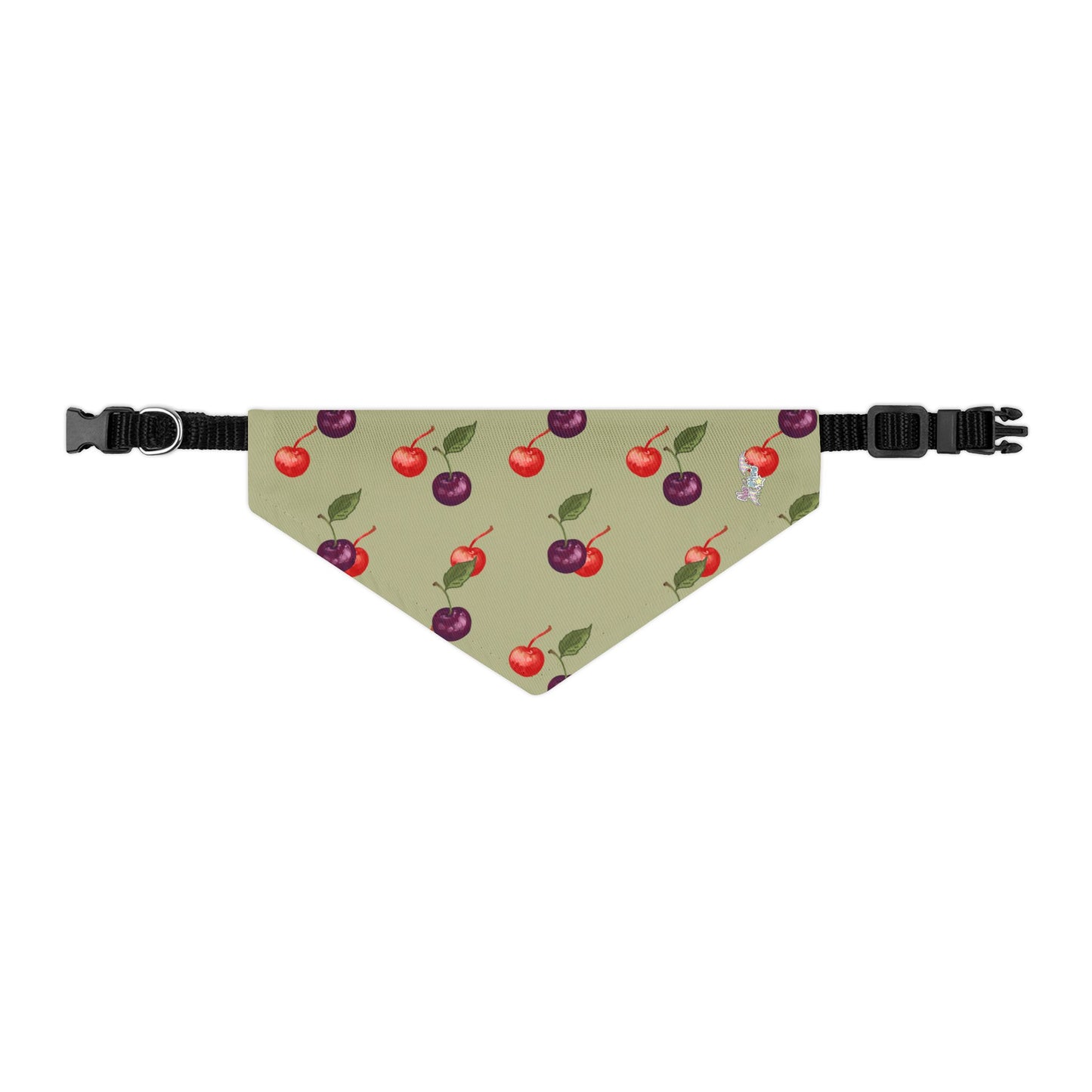 Cherry Pet Bandana Collar