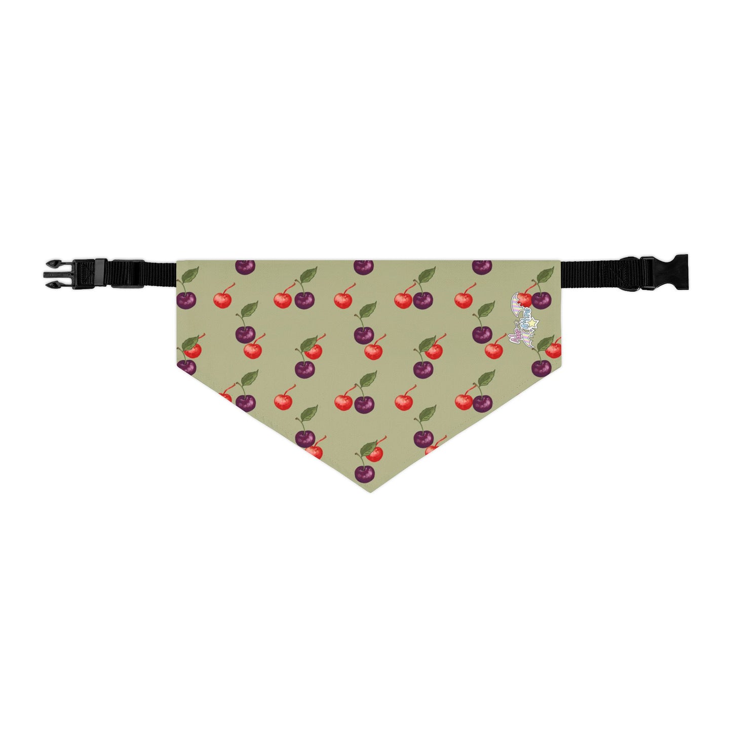 Cherry Pet Bandana Collar