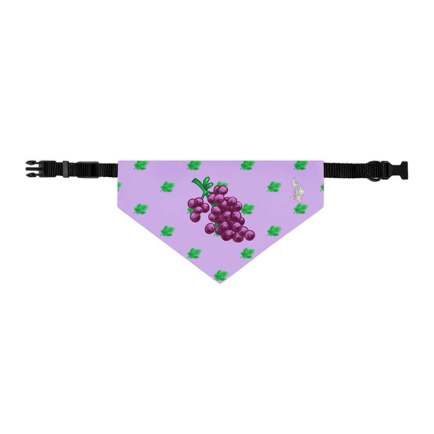 Grape Pet Bandana Collar