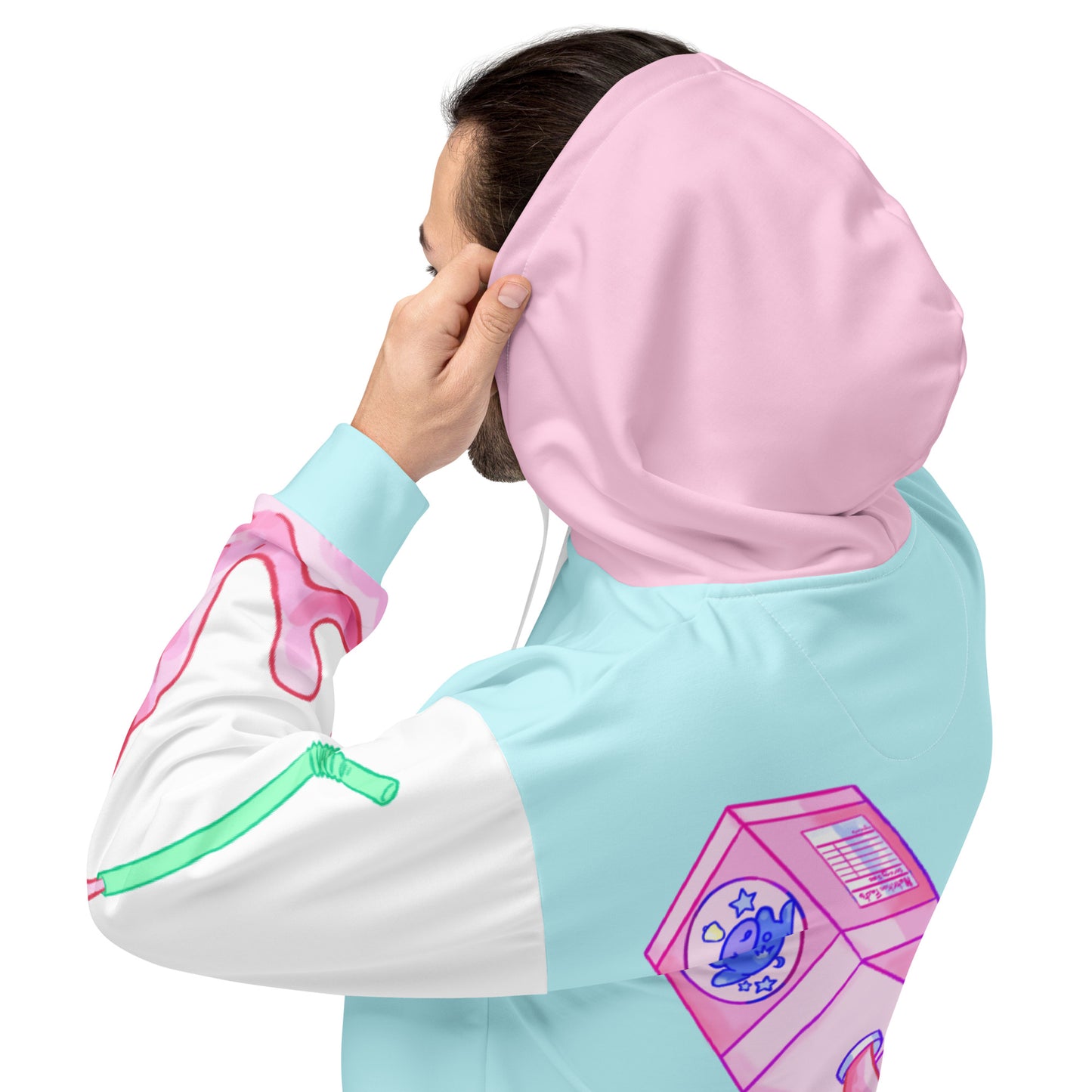 Strawberry Milk Pull-Over Hoodie