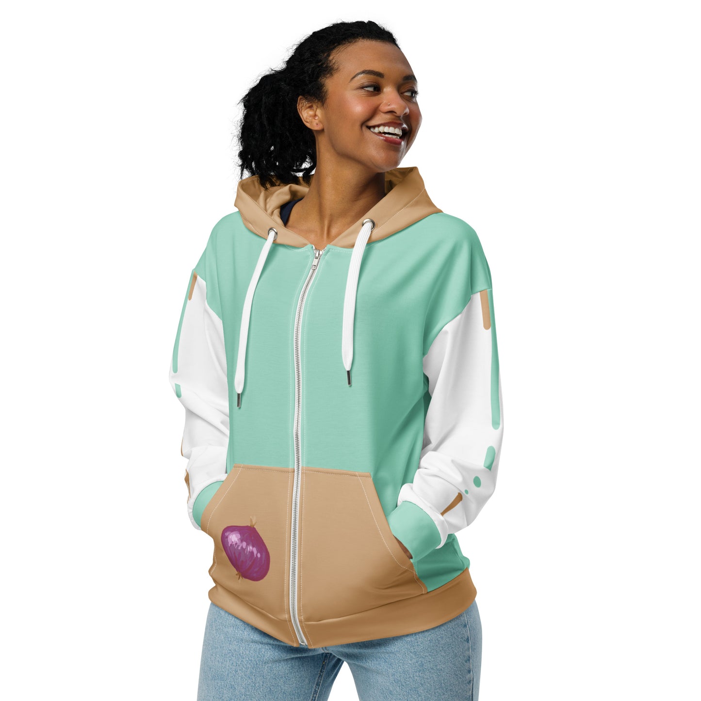 Onion Zip-up Hoodie