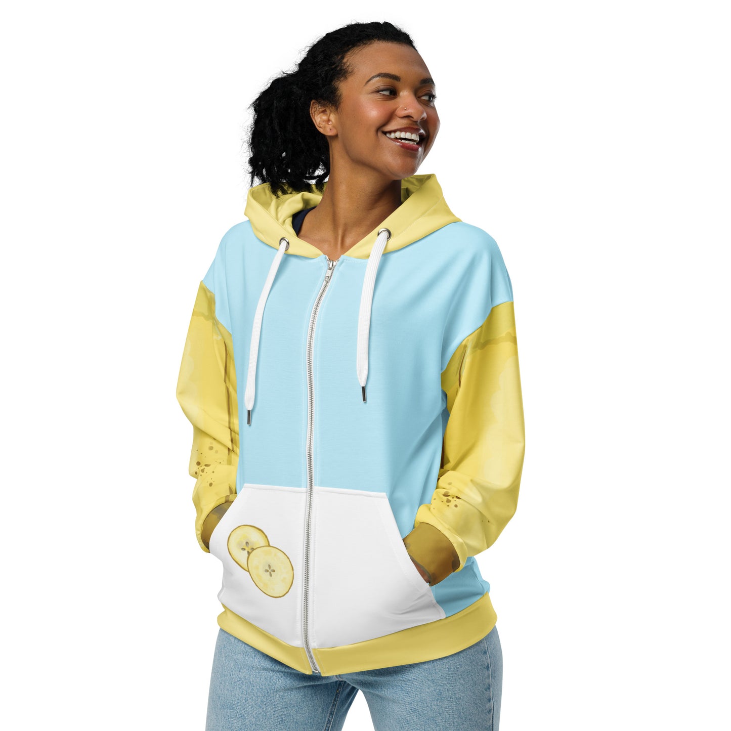 Banana Zip-up Hoodie