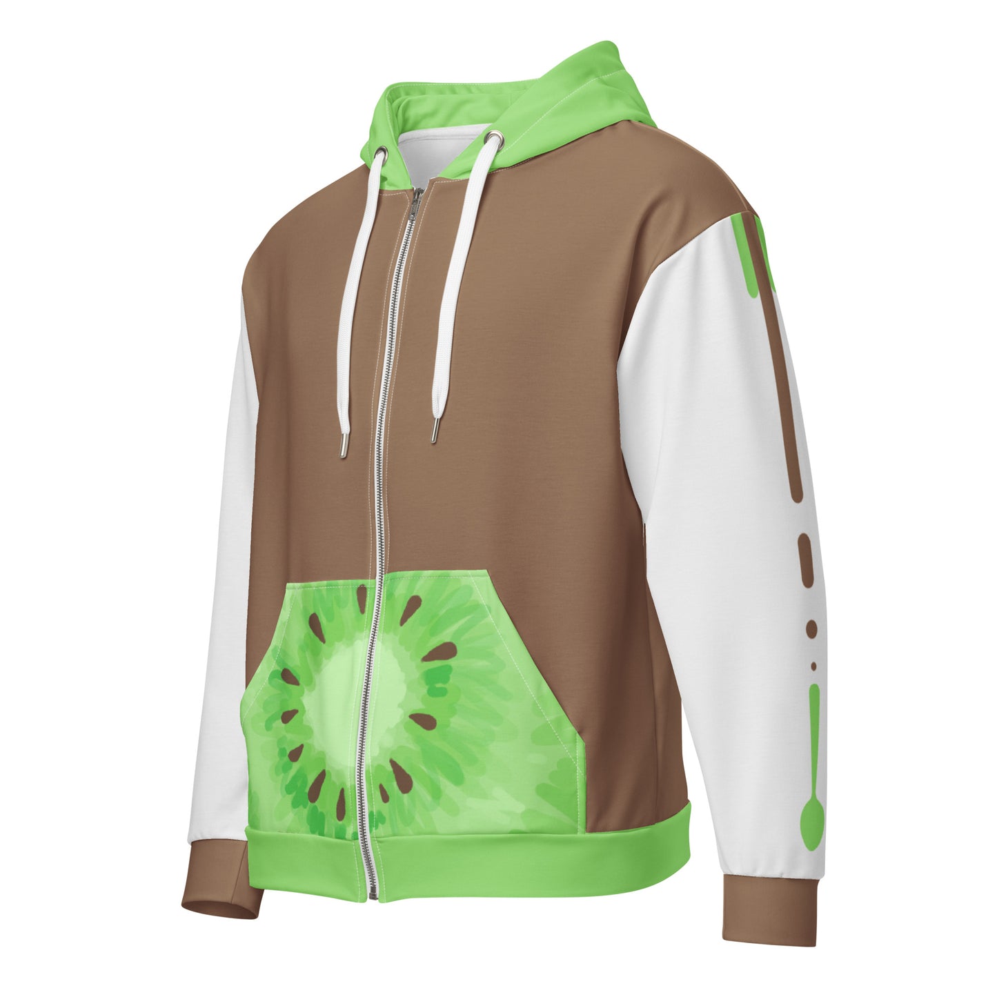 Kiwi Zip-up Hoodie