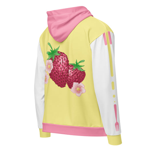 Strawberry Zip Hoodie