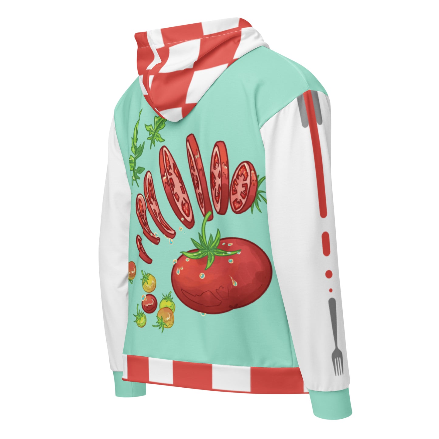 Tomato Zip-up Hoodie